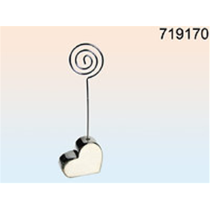 PORTACARTE IN POLIRESINA CUORE 13CM 