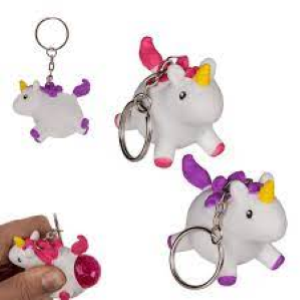 PORTACHIAVI IN METALLO UNICORNO