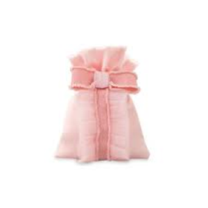 SACCHETTO ROSA C/FIOCCO TULLE