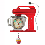 OROLOGIO VINTAGE MIXER RED