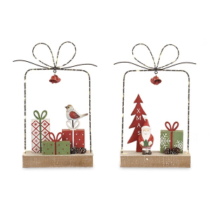 PACCH. LED BABBO/UCC. ROSSO ASS.