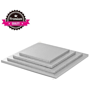 CAKE BOARD SILVER 45X45X1,2H