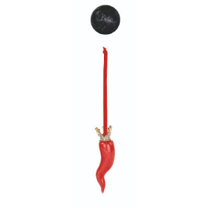 CORNETTO ROSSO C/CORONA ORO