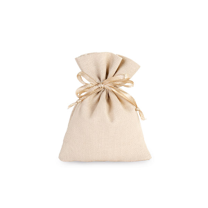 SACCHETTO BEIGE COTONE