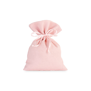 SACCHETTO ROSA COTONE
