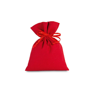 SACCHETTO ROSSO COTONE
