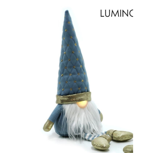 GNOMO BLU NASO LED 20X12X60