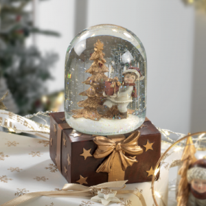 PALLA NEVE CON DECO IN RESINA