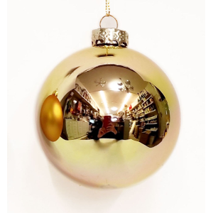 SFERA VETRO ORO CM.3 CF.15