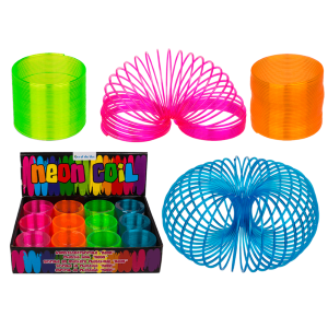 MOLLA IN PLASTICA NEON 7,5 CM