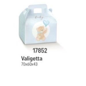 VALIGETTA 70X60X43 LITTLE BEAR AZZ.