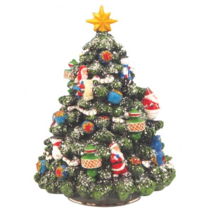 ALBERO DI NATALE DECORATO