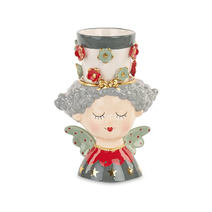 ANGELO VASO CON VASETTO FIORI