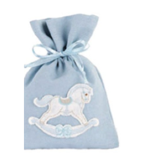SACCHETTO CAVALLINO AZZURRO