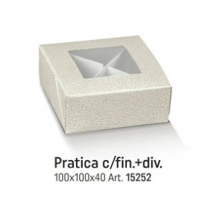 PRATICA C/FIN 100X100X40 C/DIV.