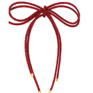 DOPPIO FIOCCO STRASS ROSSO 180X220