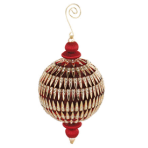 SFERA VELLUTO BORD-ORO D.100XH.180