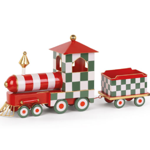 TRENINO SCACCHI VERDI L.620XH.290 MM