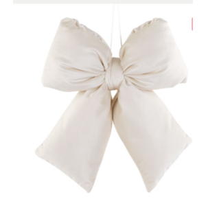 FIOCCO VELLUTO BURRO DA APP. 220X260 MM