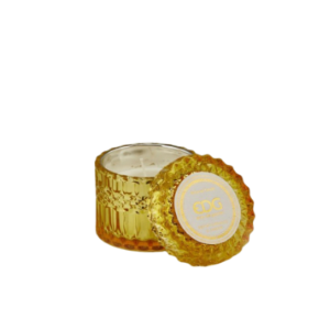 CANDELA CRYSTAL CON VASO ORO