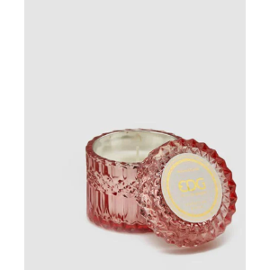 CANDELA CRYSTAL C/VASO H8,5D9 ROSA