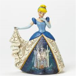 CINDERELLA WITH CASTLE DRESS