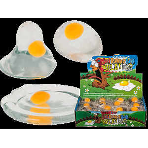 PALLA IN PLASTICA SOFT SPLAT EGG 5.5 CM