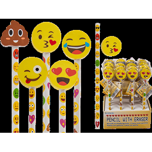 MATITA CON GOMMA EMOTION5 ASS. 