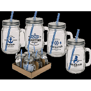 BICCHIERE MARITTIMO C/CANNUCCIA 450 ML