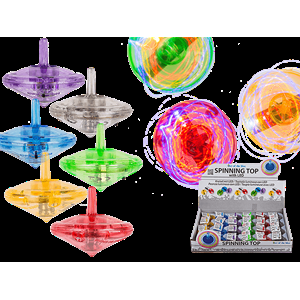 TROTTOLA LUMINOSA COLOURS 4,5 CM  6 COL ASS.