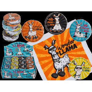 ASCIUGAMANO MAGICO IN COTONE LAMA 30X30CM 4 COL ASS.