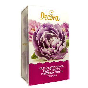 KIT 7 TAGLIAPASTA PEONIA CON FOGLIE 