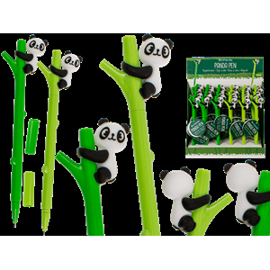 PENNA A SFERA PANDA 16CM 2 ASS.