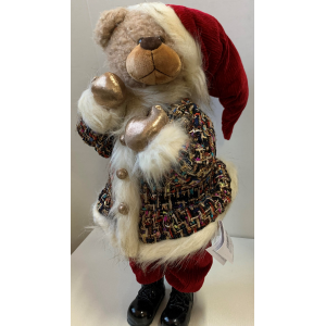 BEAR STANDING 24X20X54CM