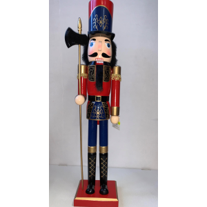 NUTCRACKER WOOD 4ASS. NO LIGHT 13X11X60 CM 