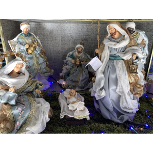 NATIVITY S/6 FLORENTINE COLLECTION NO LIGHT 40X40XX40 CM