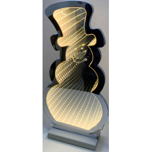 SNOWMAN WITH LIGHT 21X7X40,5 CM LED