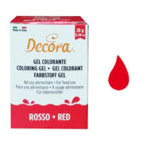 GEL COLORANTE DECORA ROSSO 28 GR