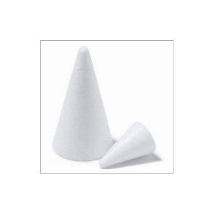 CONO POLISTIROLO D. 9 X H. 20 CM 
